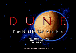 Dune II - The Battle for Arrakis (Europe)